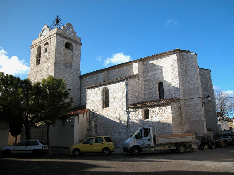 L'église de Lunel-Viel (cliché Cl. Raynaud)